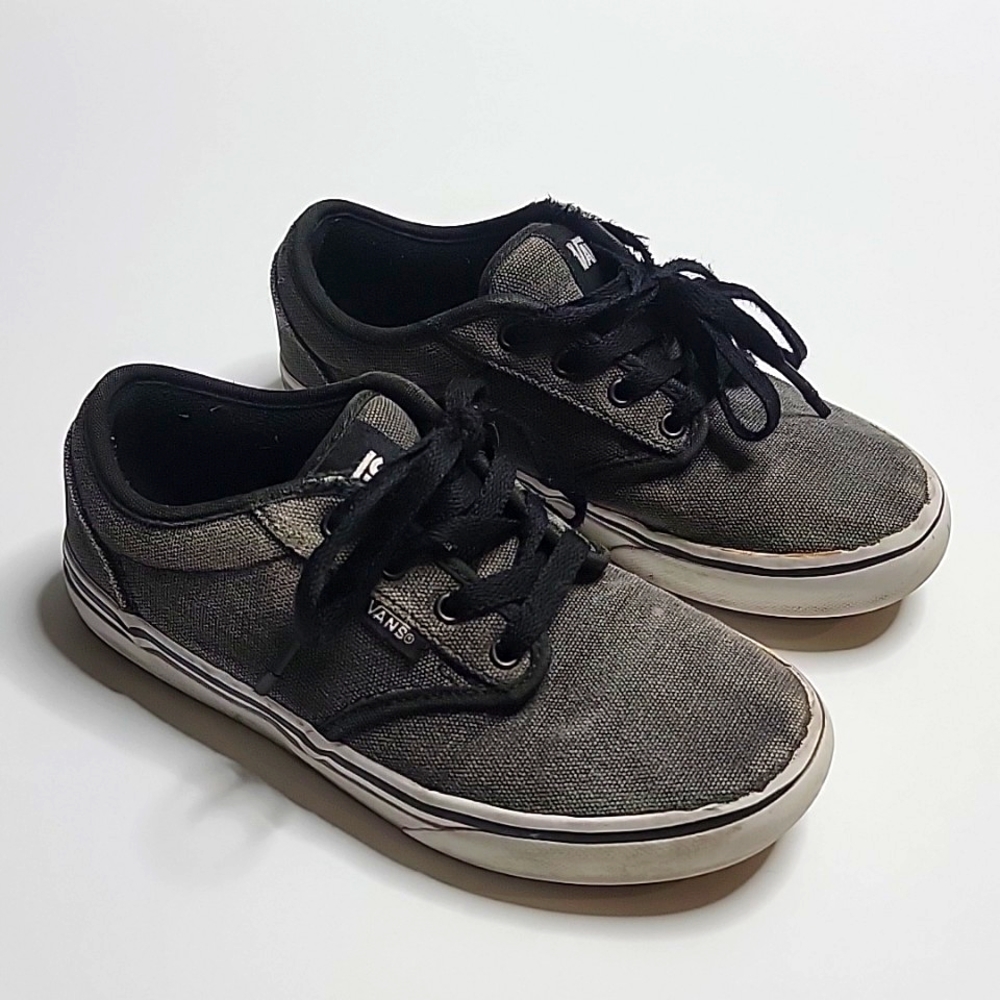Vans Skate Shoe - Grey size 1 kids